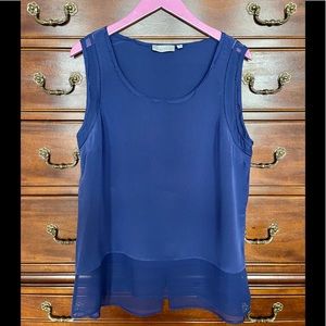 Nexx Women's Blue Sleeveless Blouse